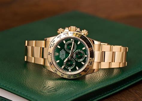 rolex oyster perpetual gold green face|rolex green face price.